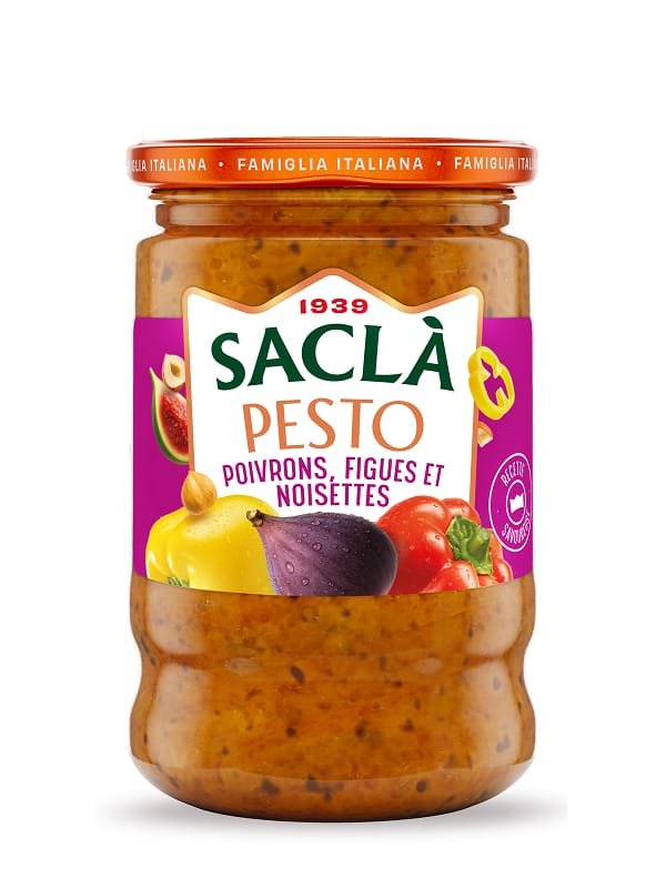 Pesto de pimientos, higos y avellanas — 190g